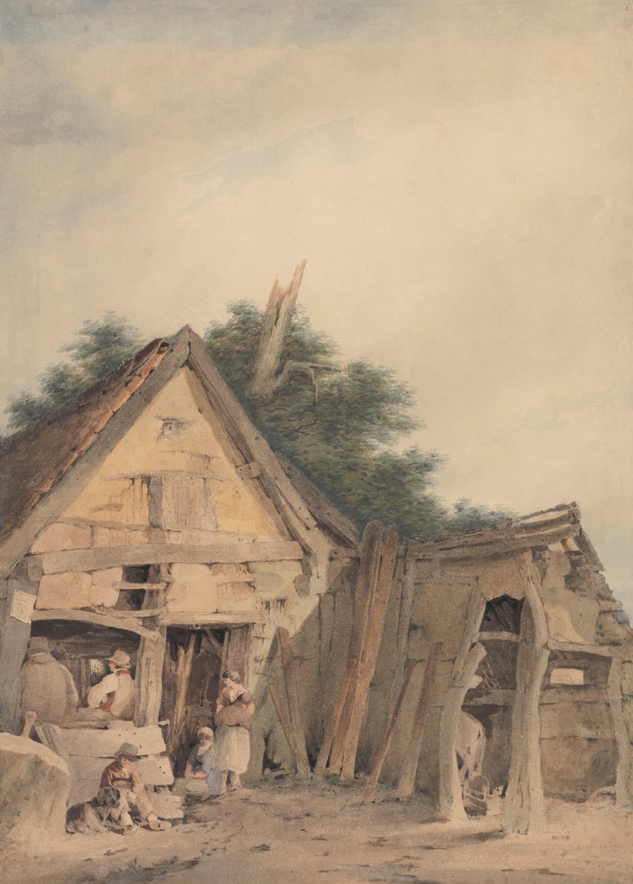 Smidesbutiken, Hingham av John Crome