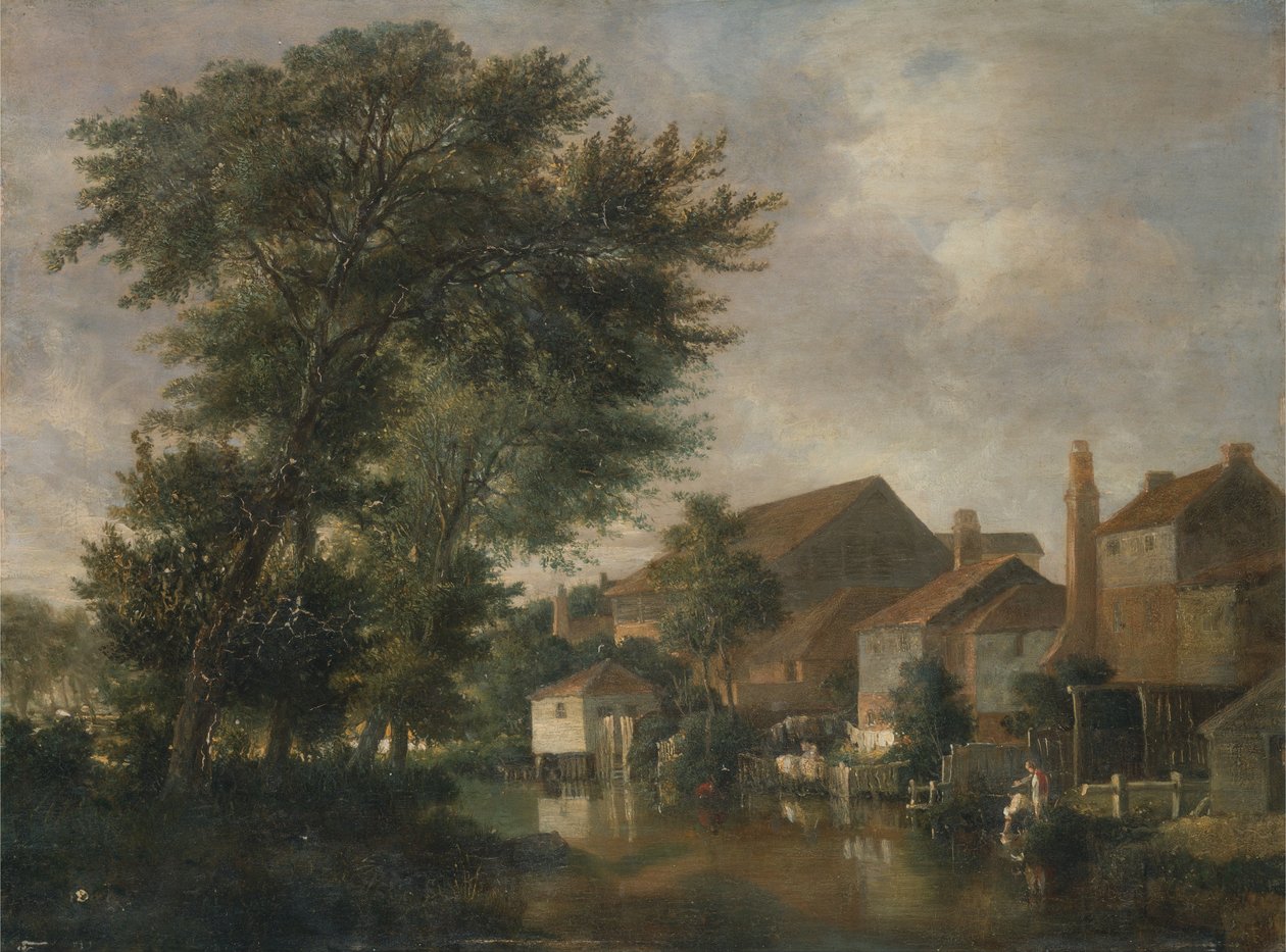 Floden Wensum, Norwich av John Crome