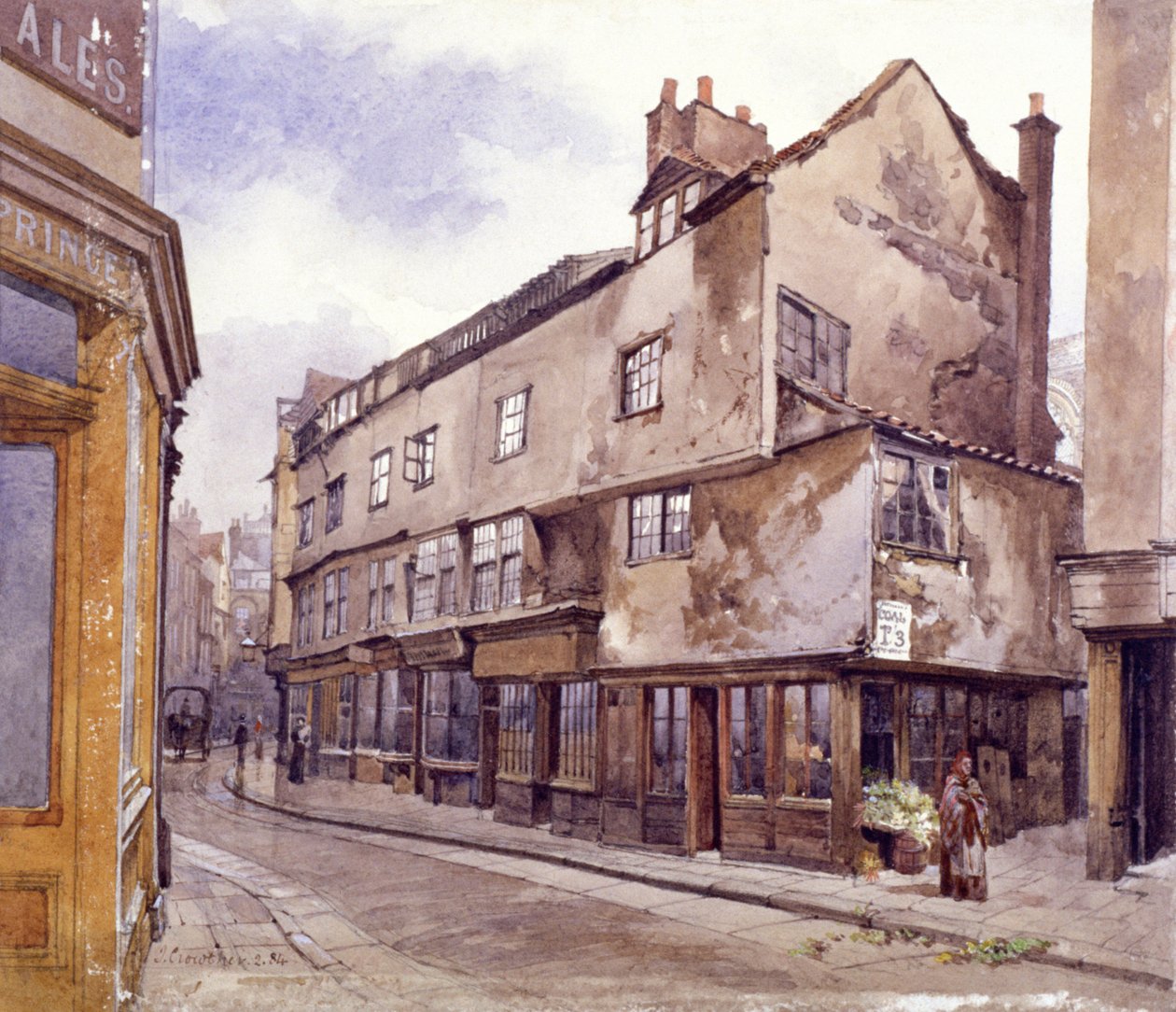 Tygmässan, London, 1884 av John Crowther
