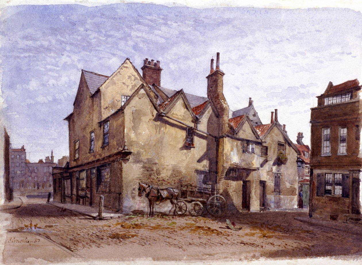 Cromwell House, Smithfield, London, 1880 av John Crowther