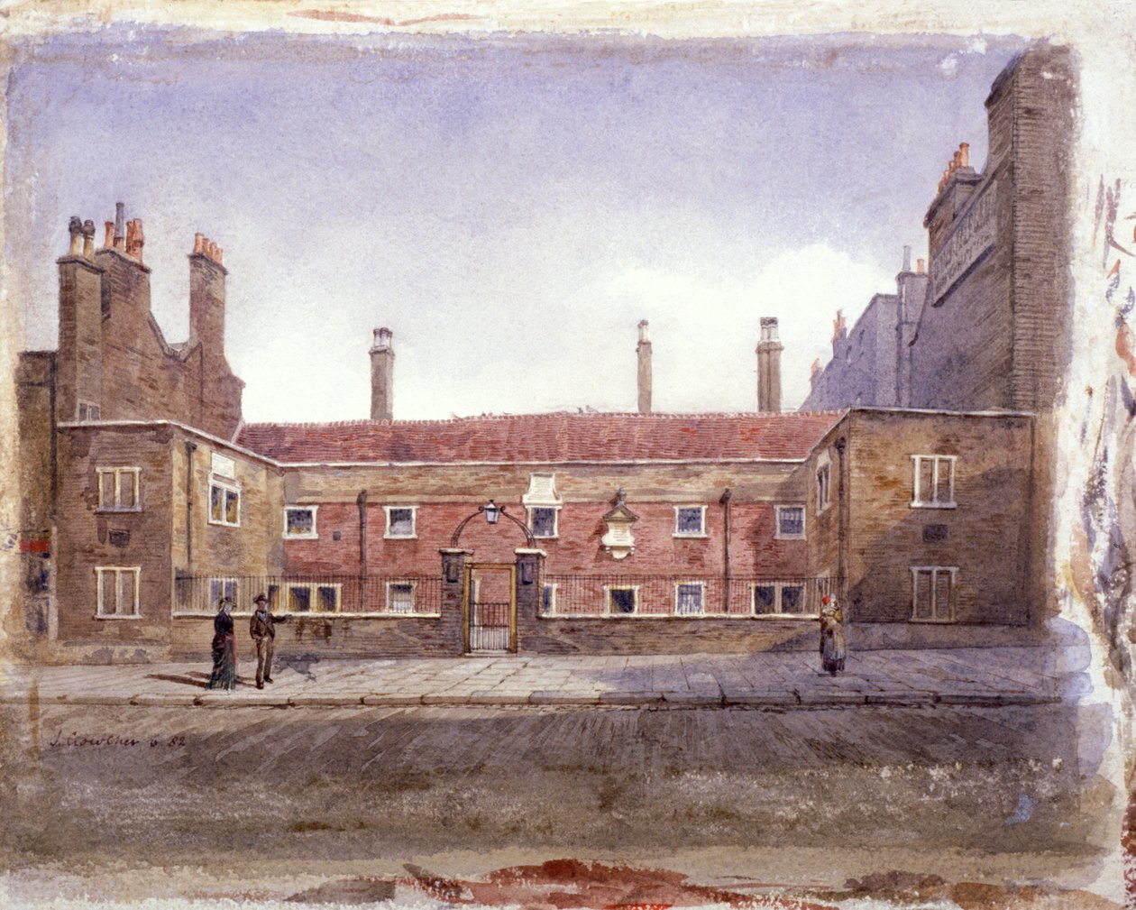 Stafford Alms Houses, Grey