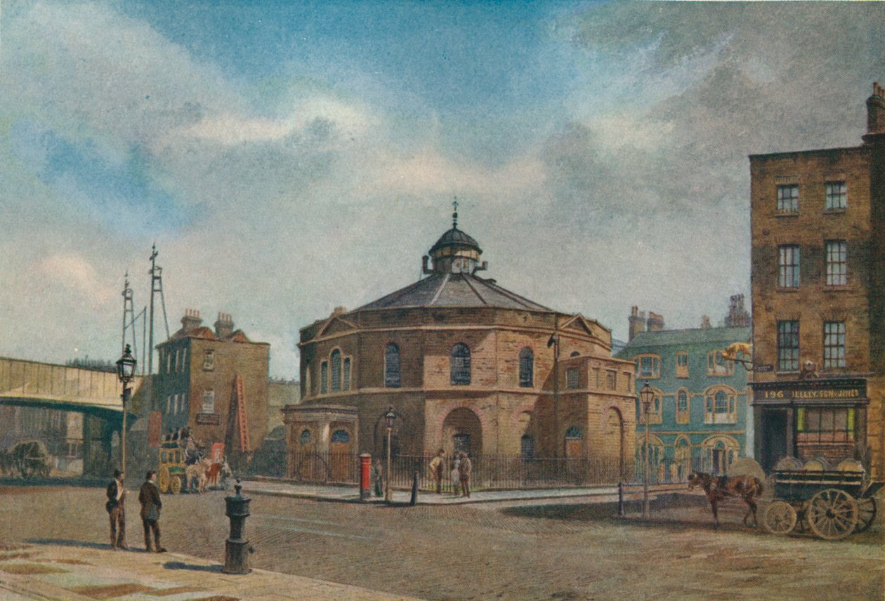 The Surrey Chapel, Blackfriars Road, nr 196 Blackfriars Road, Southwark, London, 1881 1926 av John Crowther