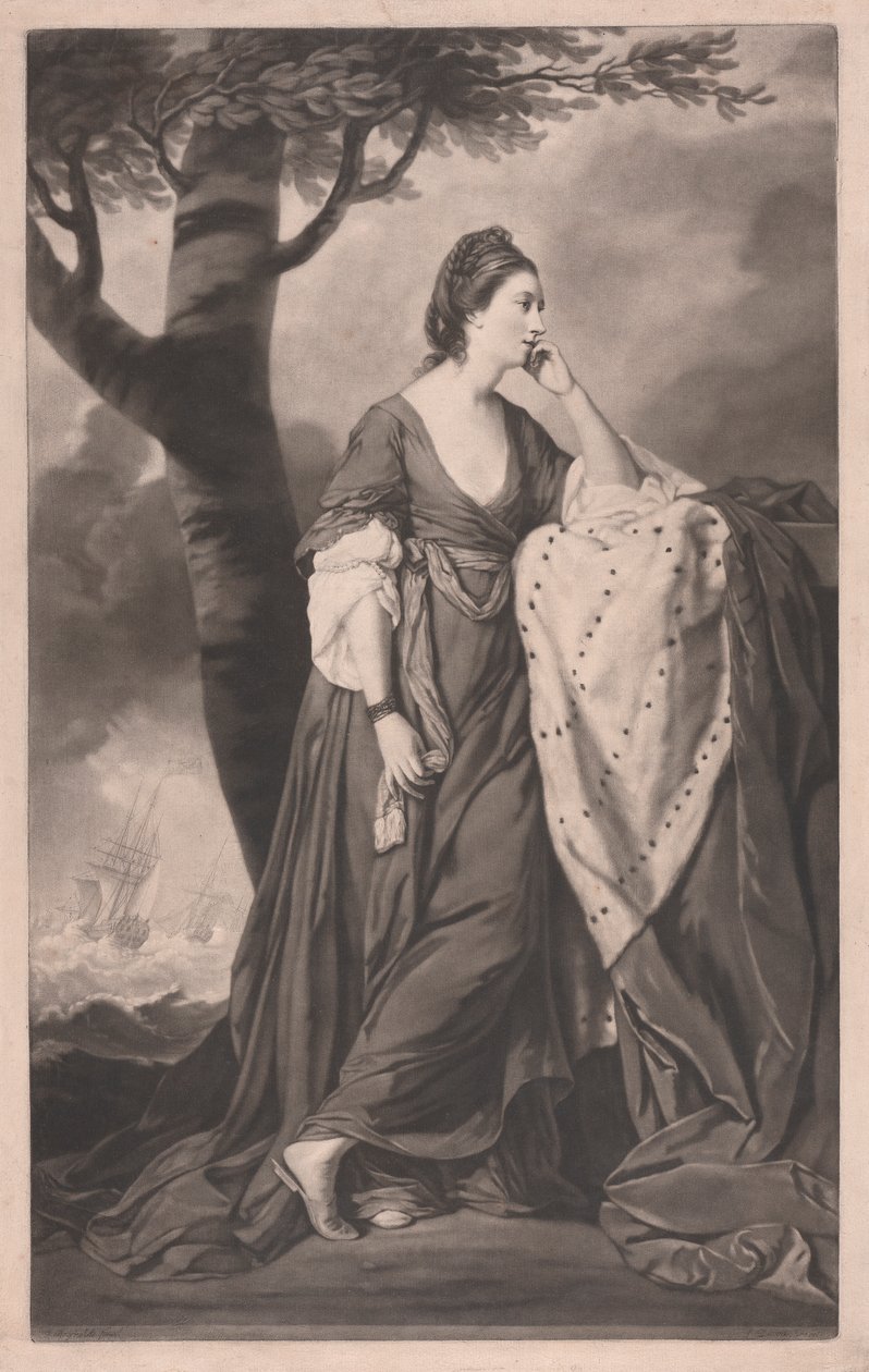Mary, hertiginna av Ancaster av John Dixon