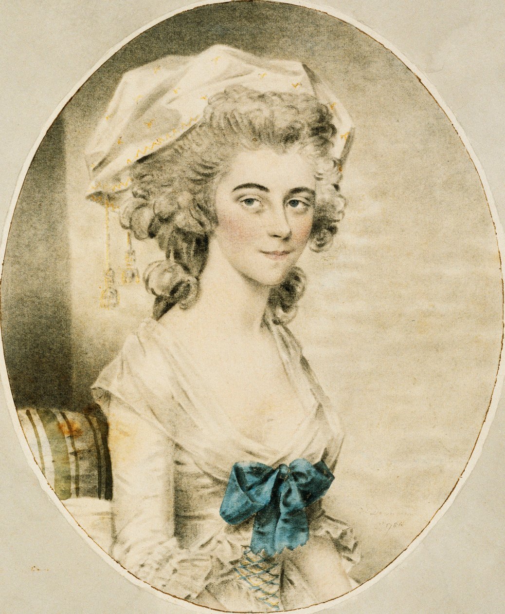 Porträtt av fru Boyd, 1784 av John Dowman