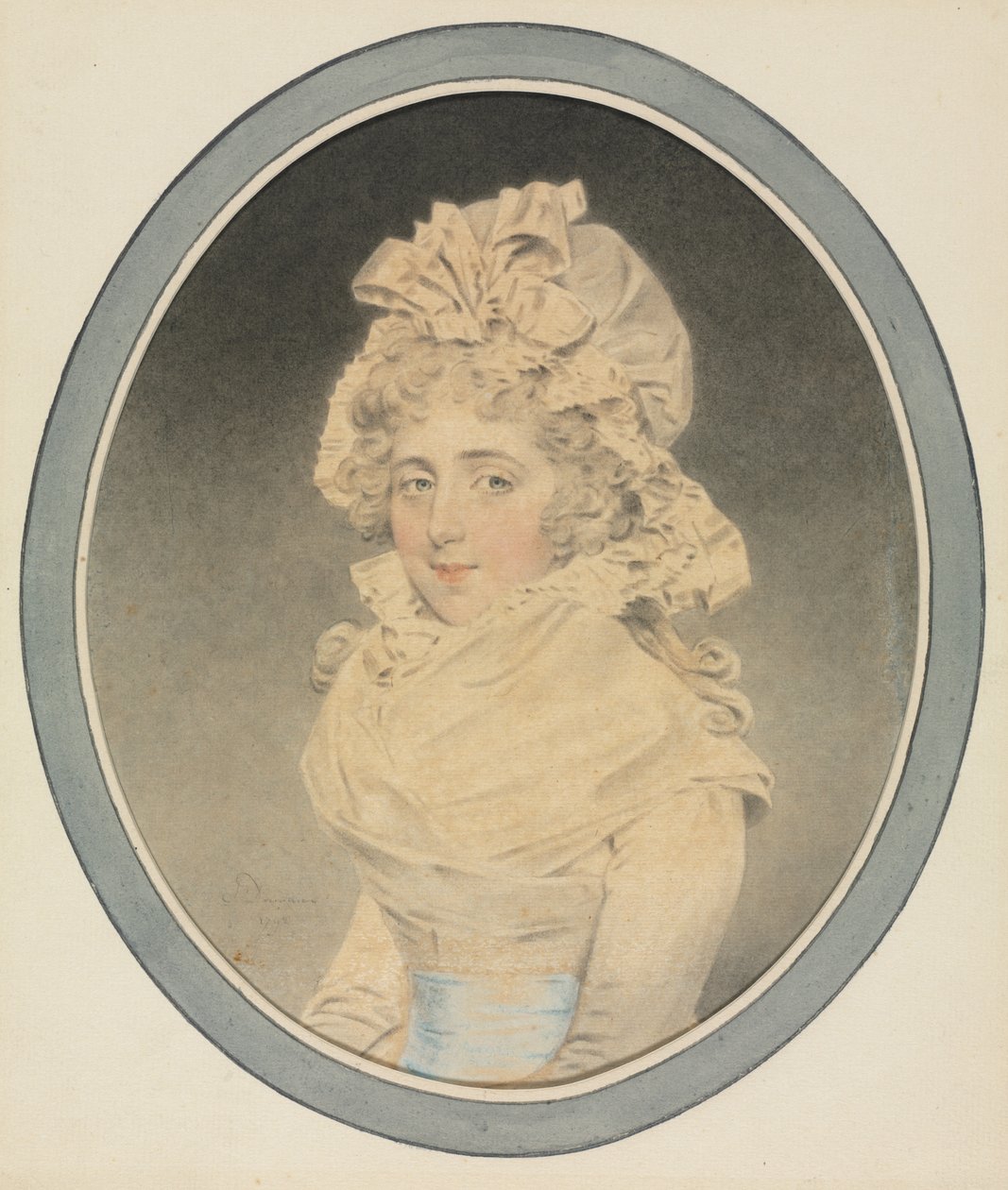 Lady Caroline Wrottesley av John Downman
