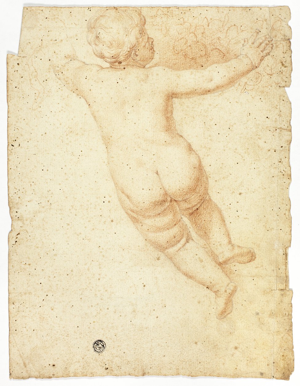 Putto från baksidan av John Downman