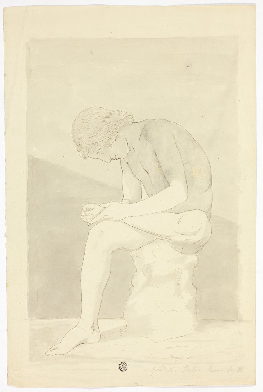 Thorn-Picker (Lo Spinario) av John Downman