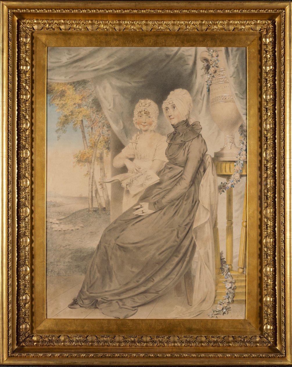 Die entschlossene Witwe Mrs. Croad und ihre einzige Tochter av John Downman