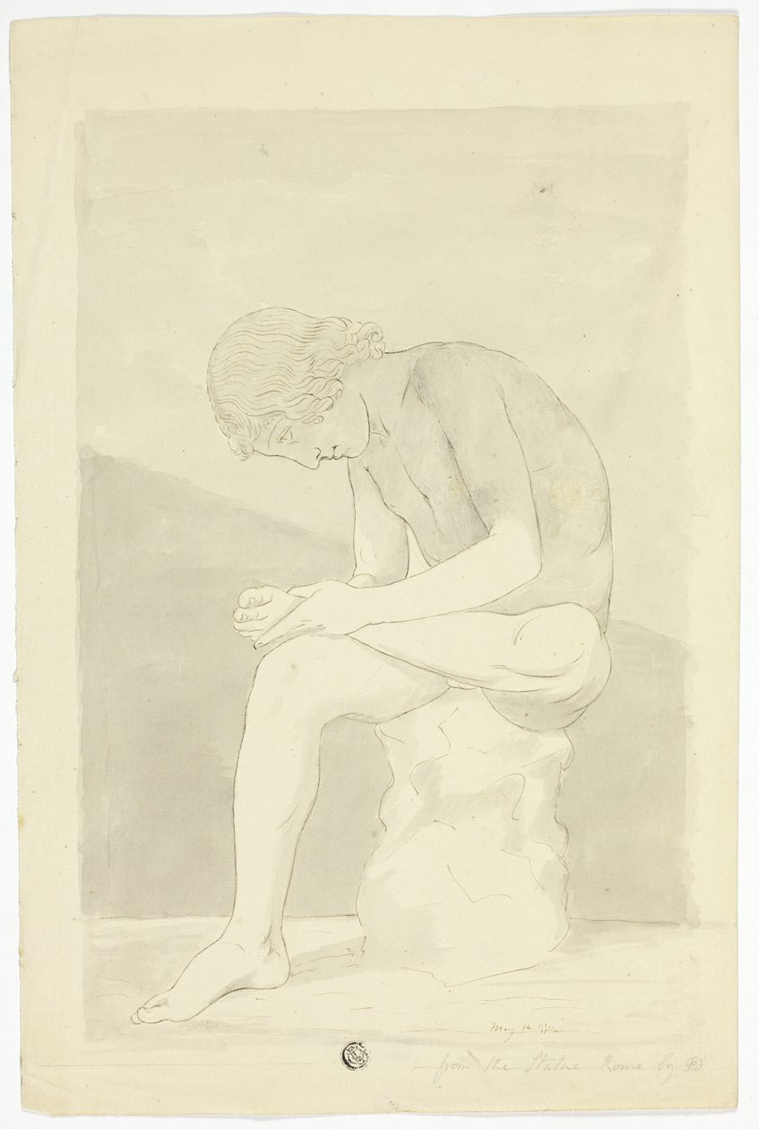 Thorn-Picker (Lo Spinario) av John Downman