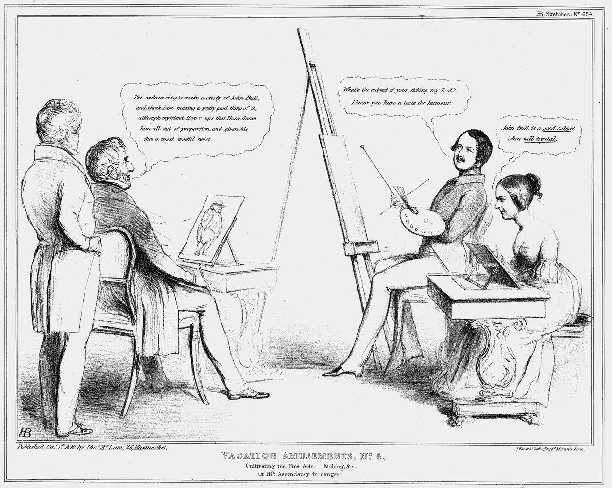 Semesternöjen nr 4, 1840 av John Doyle