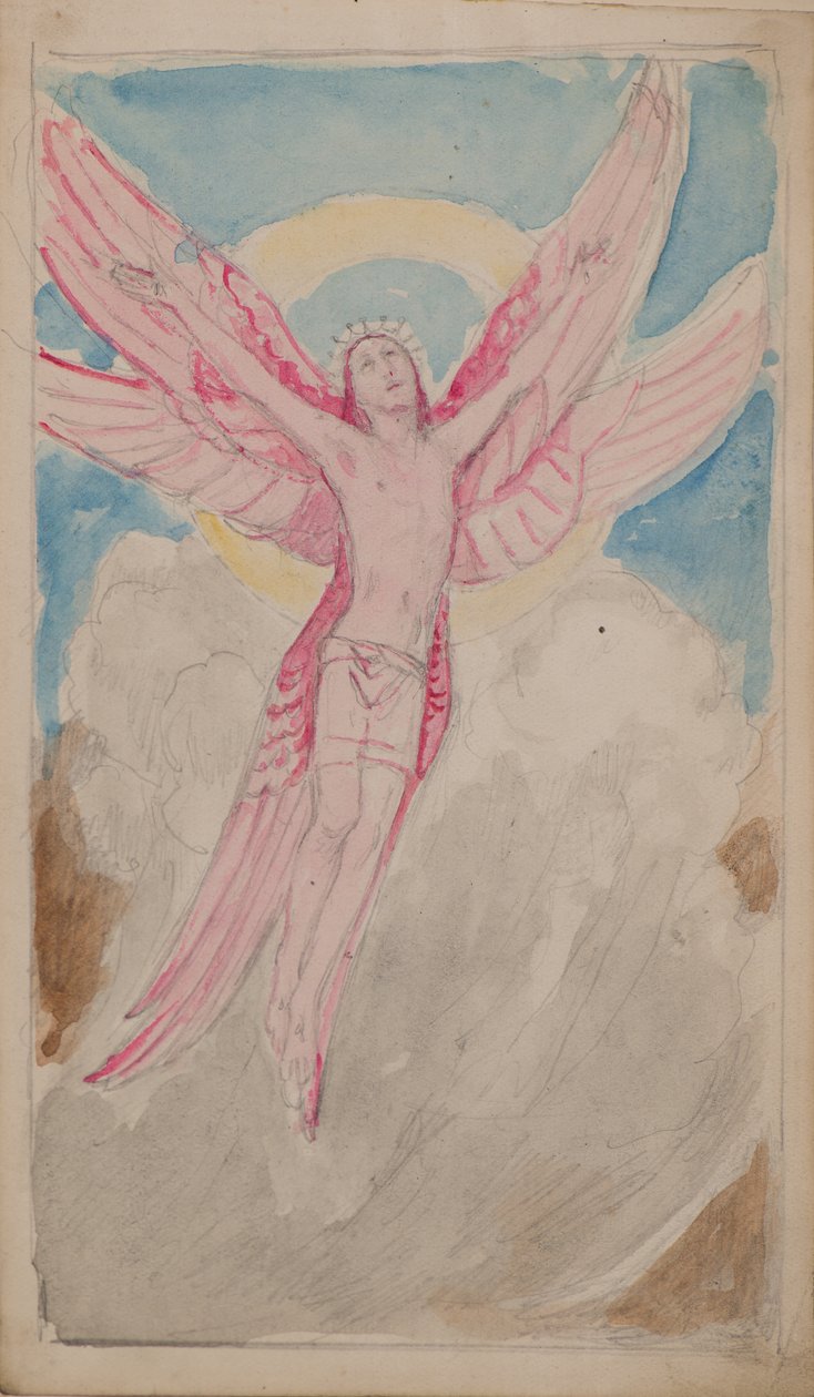 The Vision of St Francis (akvarell) av John Duncan