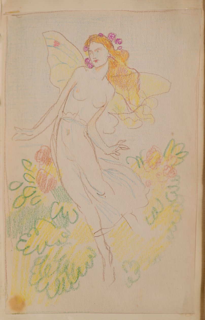 Namnlös [Fairy] (penna) av John Duncan