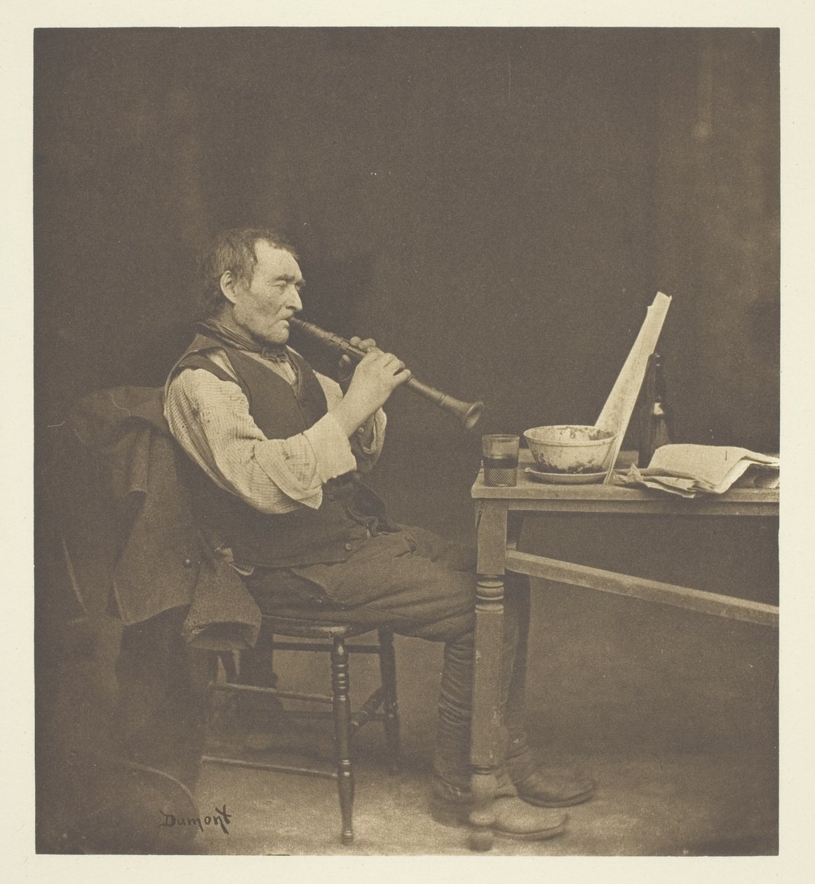 Klarionetspelare av John E. Dumont