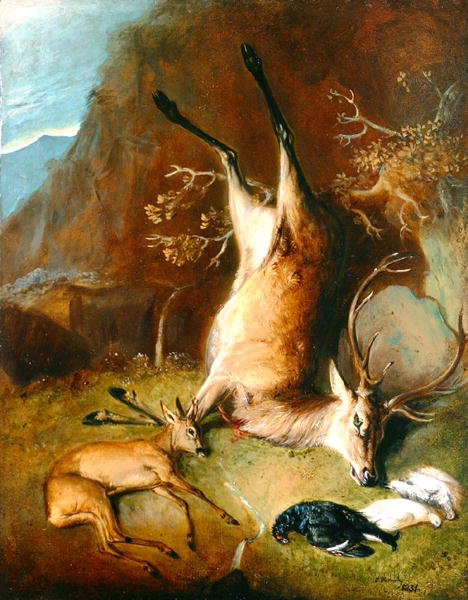 Höglandslandskap av John E. Ferneley