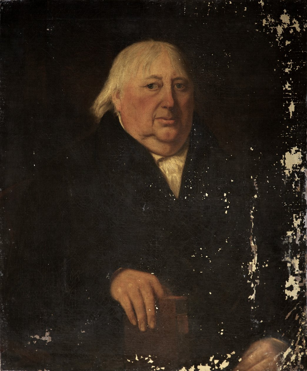 Porträtt av en man, sägs vara Joseph Fry av John E. Ferneley