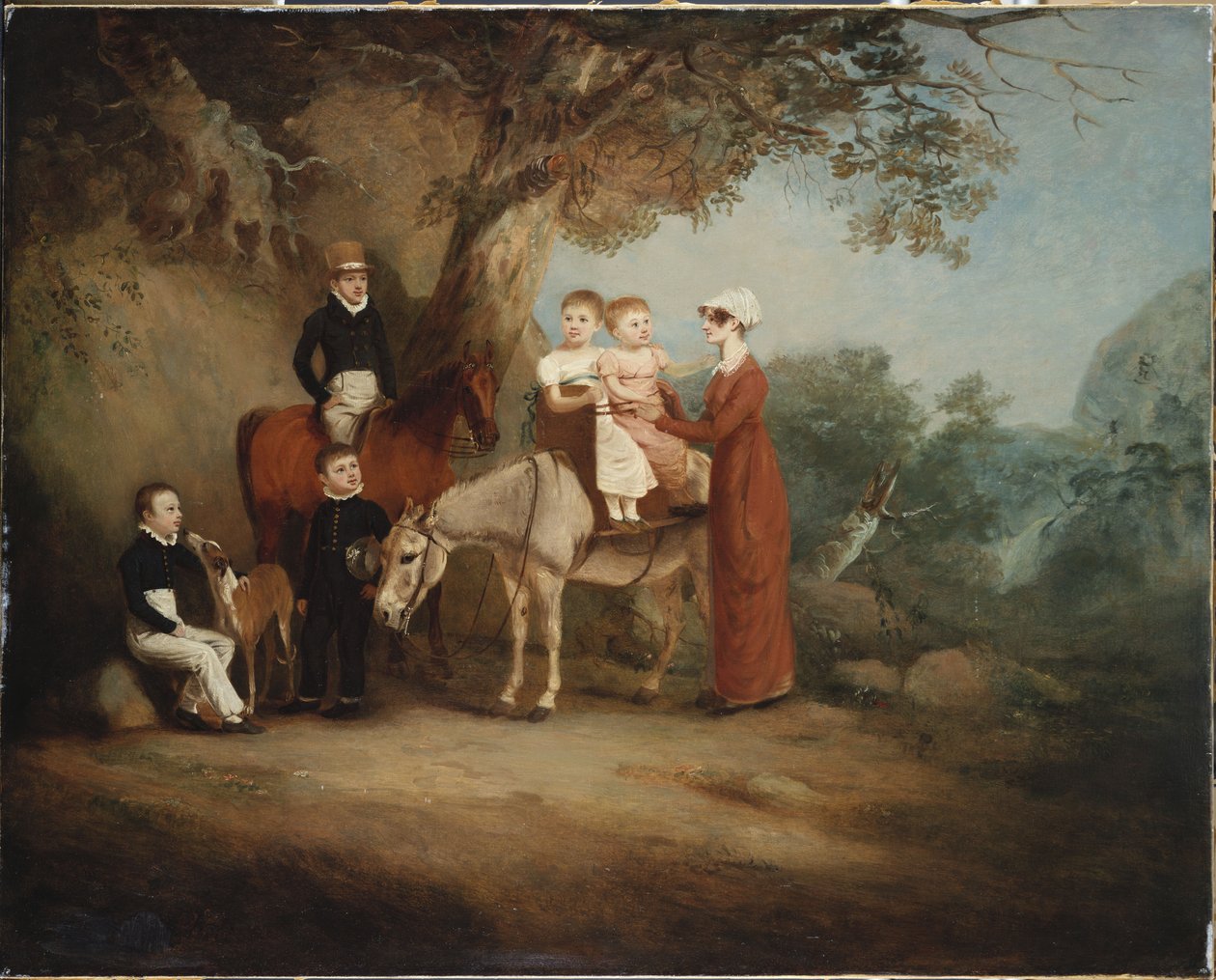 Familjen Marriott, 1815 av John E. Ferneley