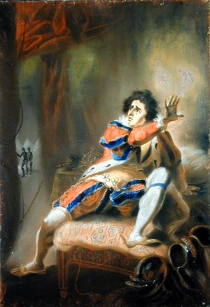 John Philip Kemble (1757-1823) - Shakespeares Richard III (pastell på veläng) av John Eckstein