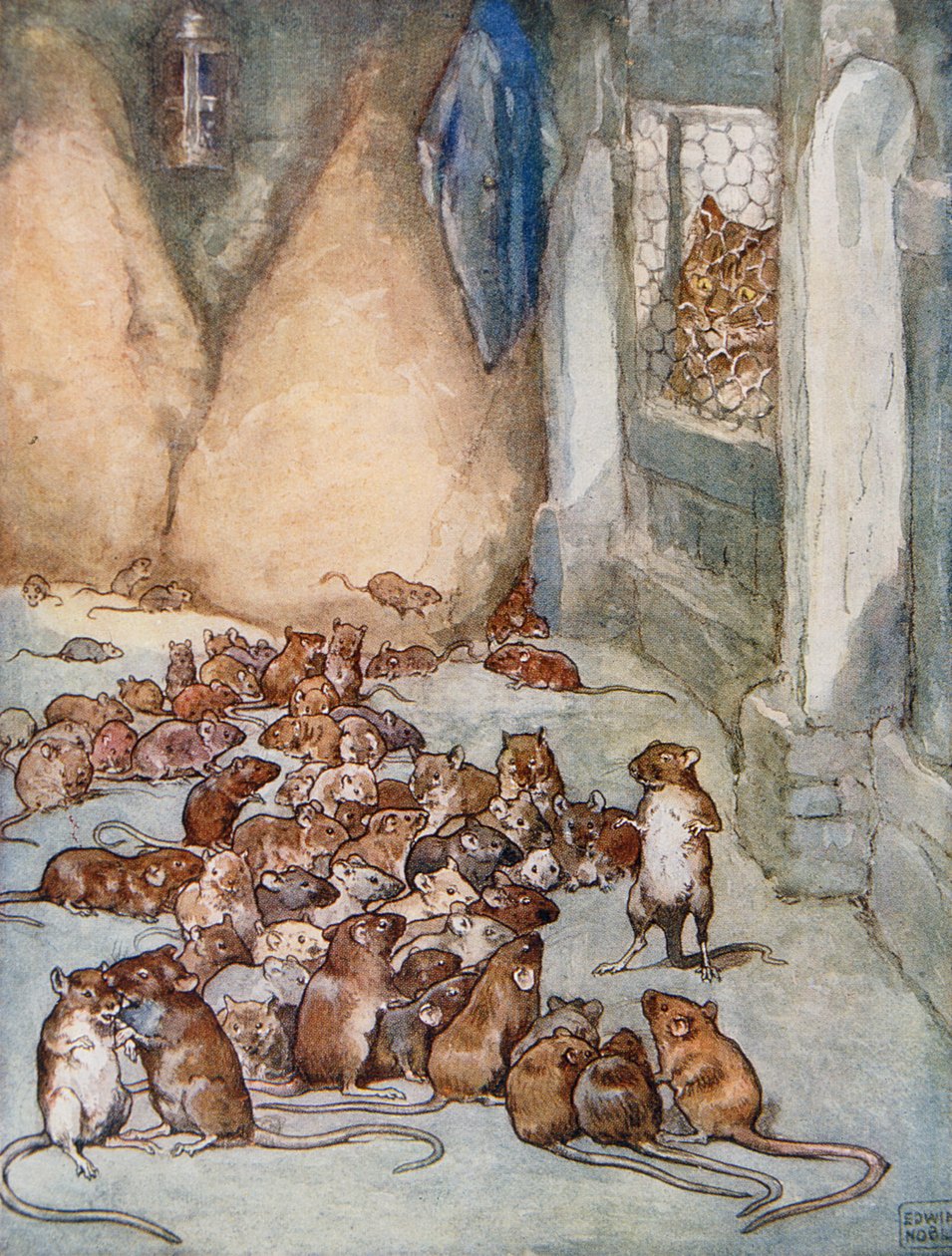 Mössen i rådet från "Aesop
