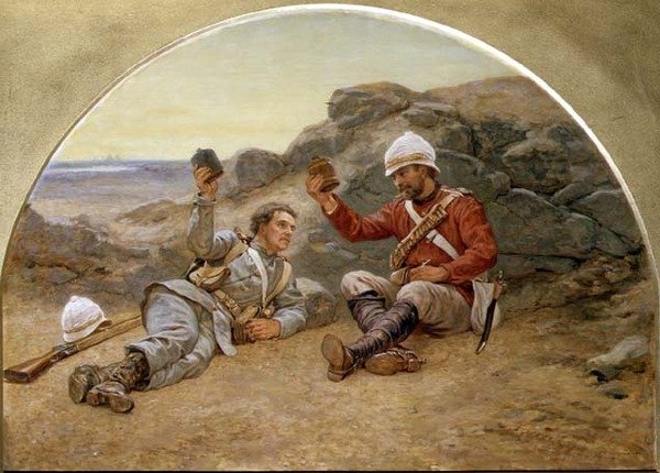 "Drottningen, Gud välsigne henne!" av John Evan Hodgson