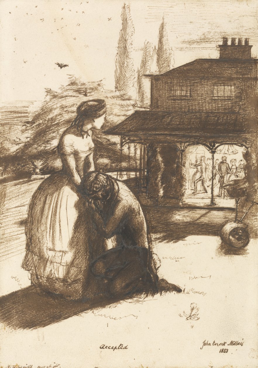 Accepterad av John Everett Millais