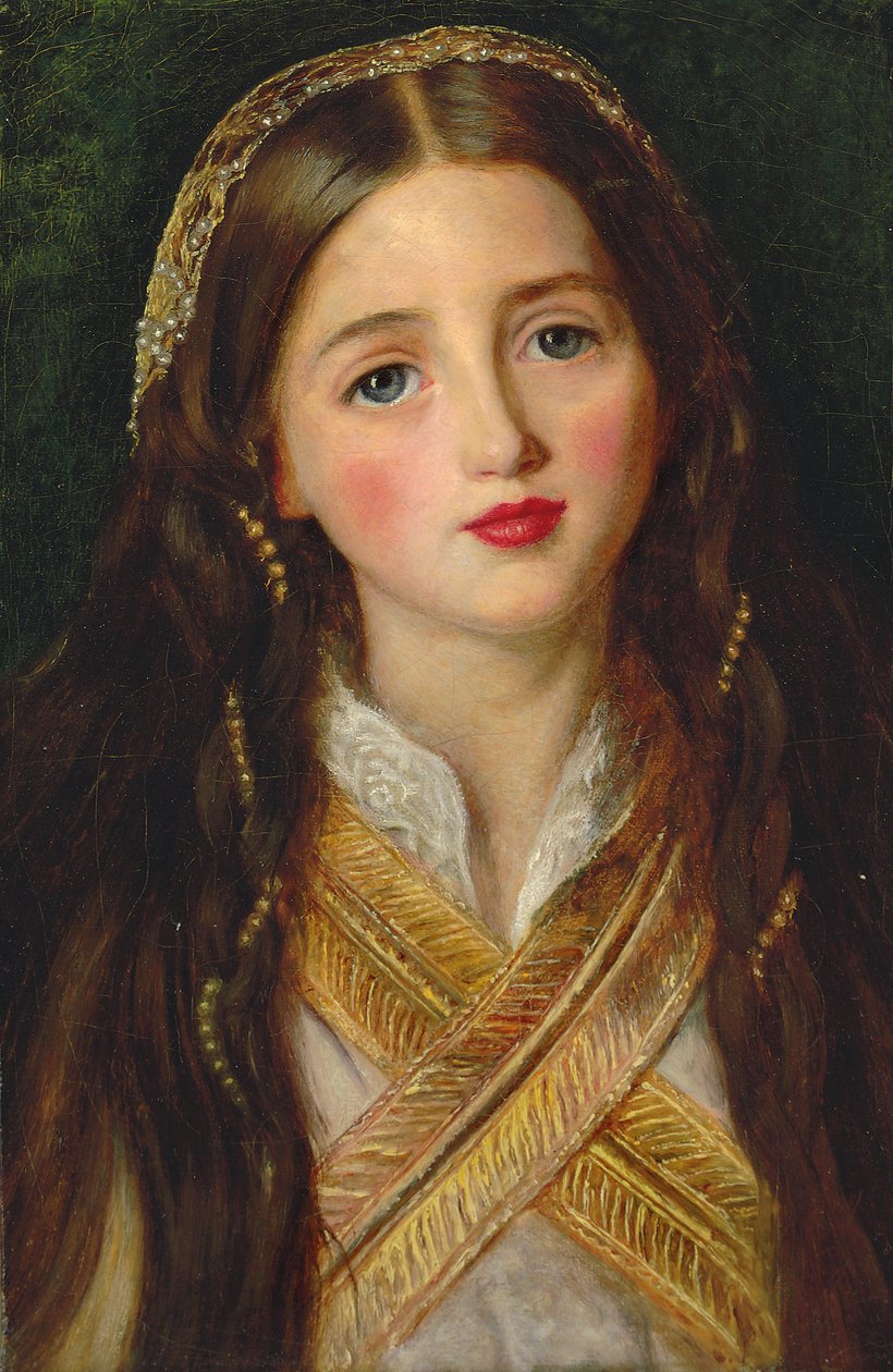 Alice Gray (olja på duk) av John Everett Millais