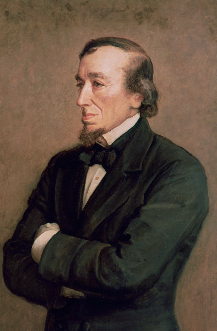 Benjamin Disraeli, Earl of Beaconsfield, detalj, 1881 av John Everett Millais