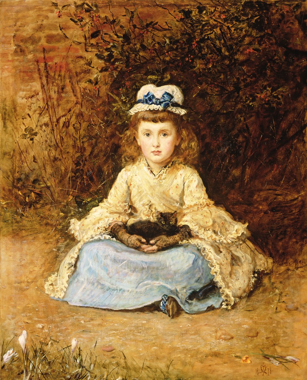Tidiga dagar, 1873 av John Everett Millais