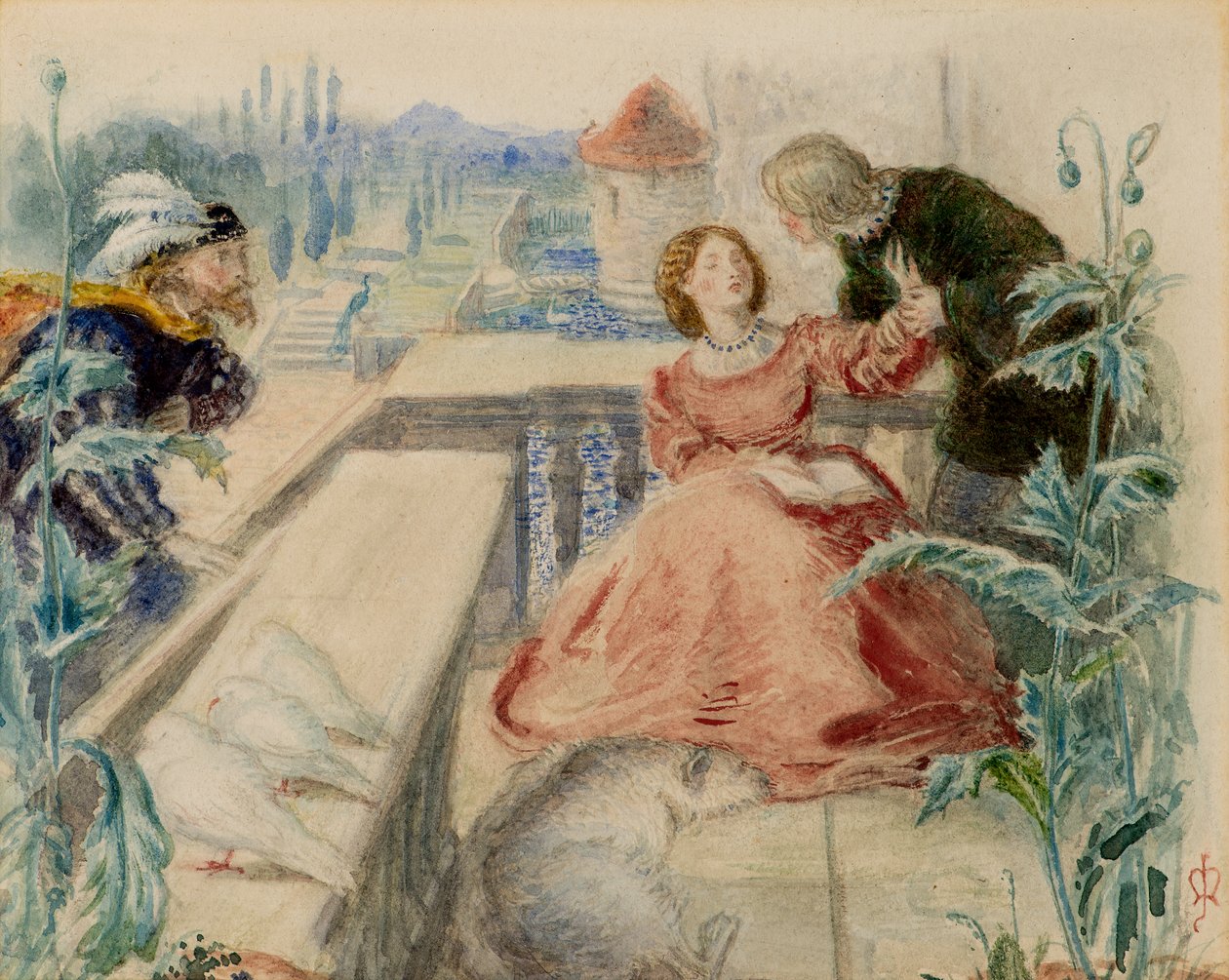 Älskares upptäckt av John Everett Millais