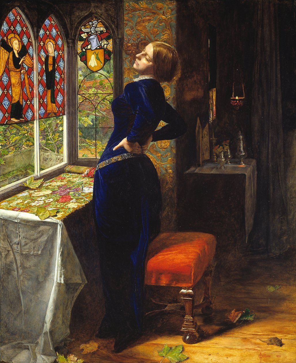 Mariana av John Everett Millais
