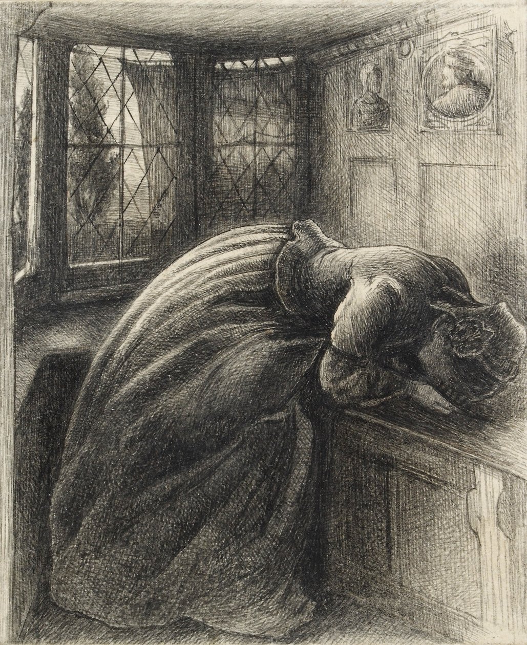 Marianne, c1840-1850 av John Everett Millais