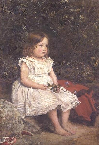 Porträtt av Evelyn Lees av John Everett Millais