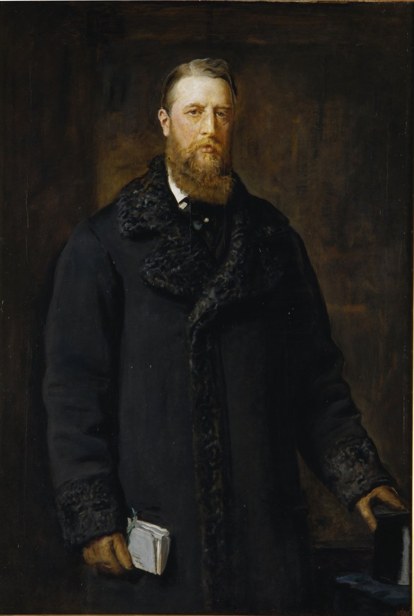Spencer Compton Cavendish, Marquess of Hartington, senare 8:e hertig av Devonshire (olja på duk) av John Everett Millais