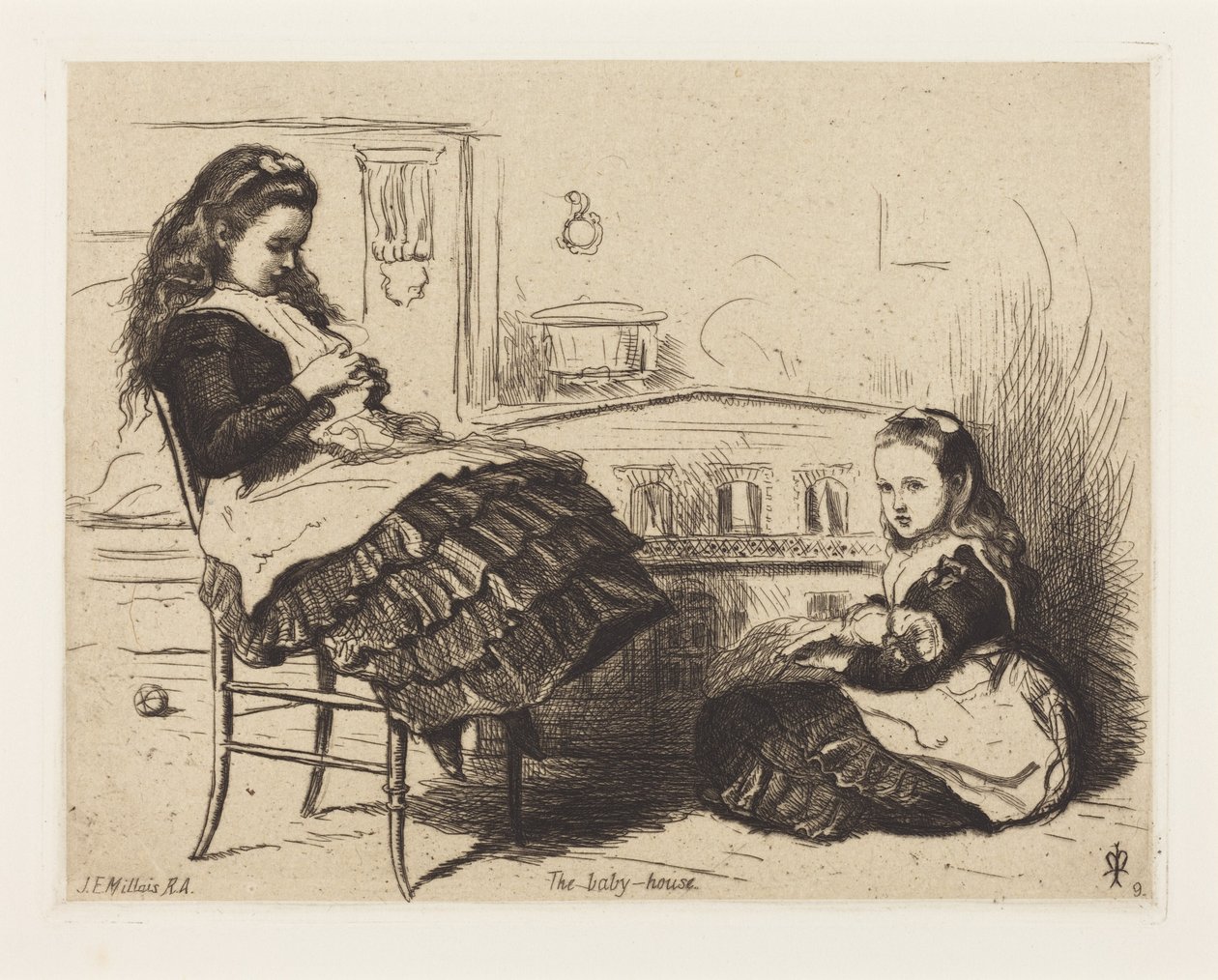 Dockhuset av John Everett Millais