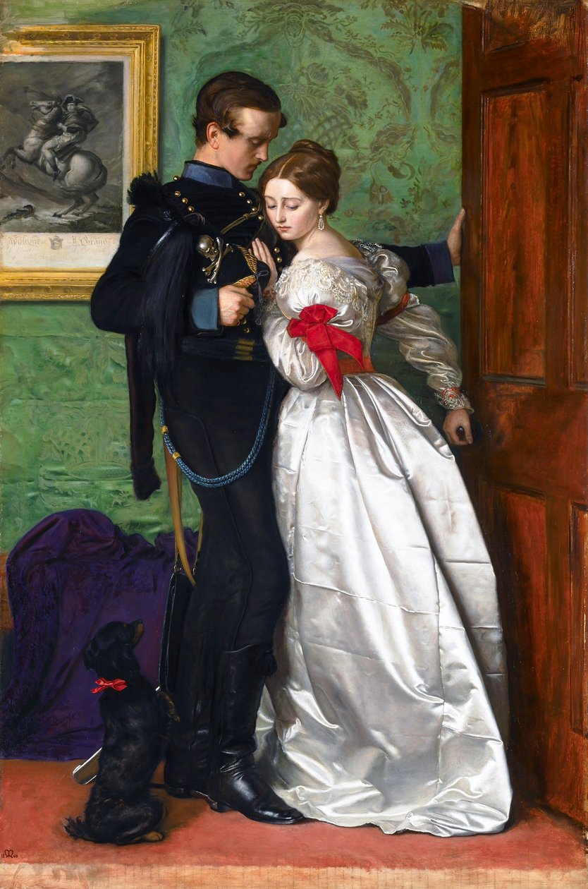 Den svarta Brunswickern av John Everett Millais