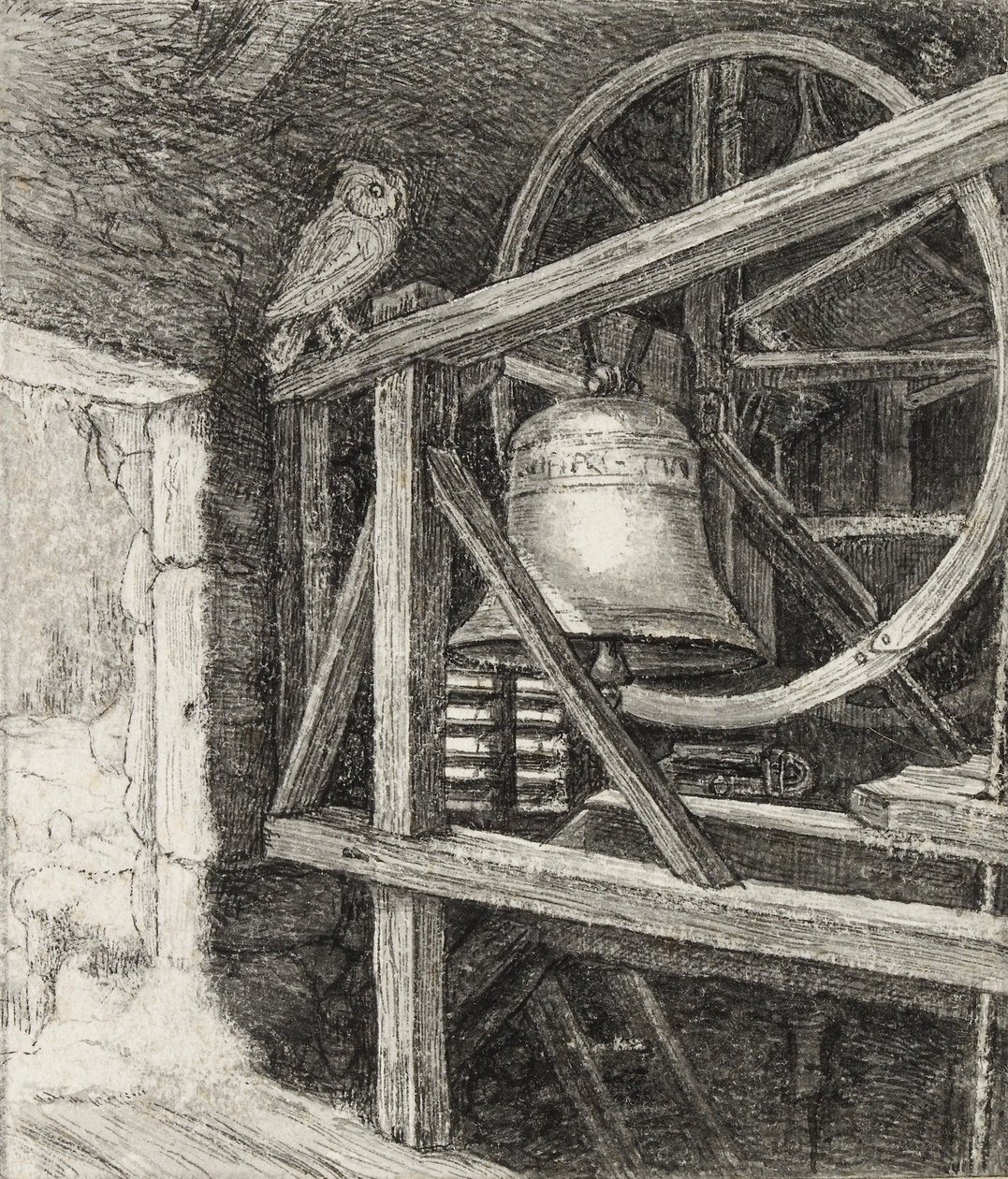 Det gamla årets död, c1857 av John Everett Millais