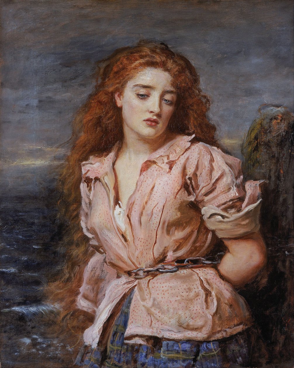 Martyren från Solway"
" av John Everett Millais