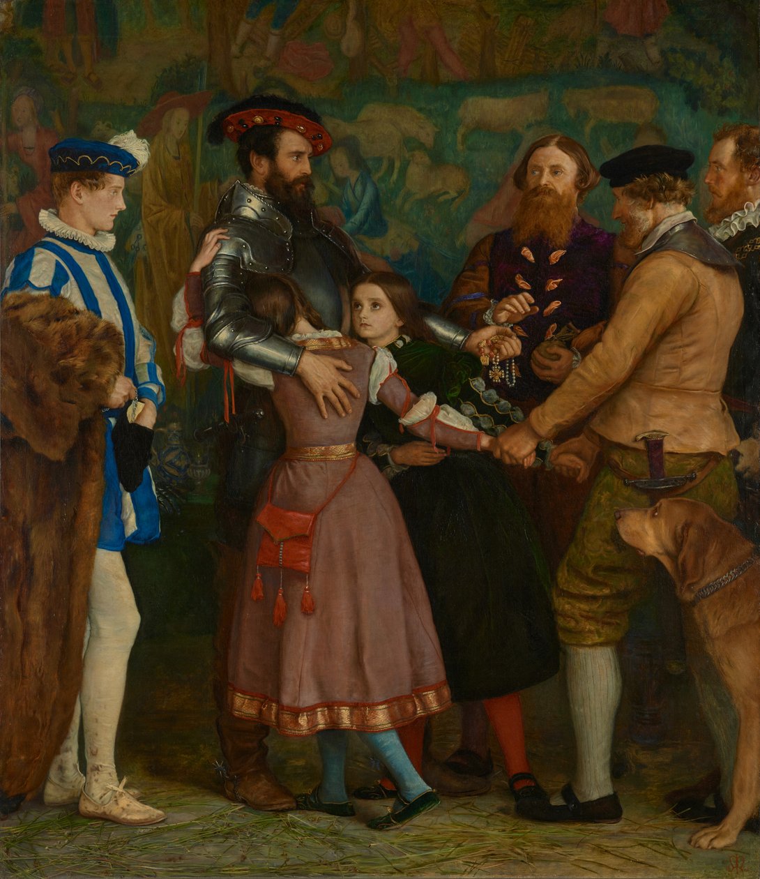 Lösen av John Everett Millais