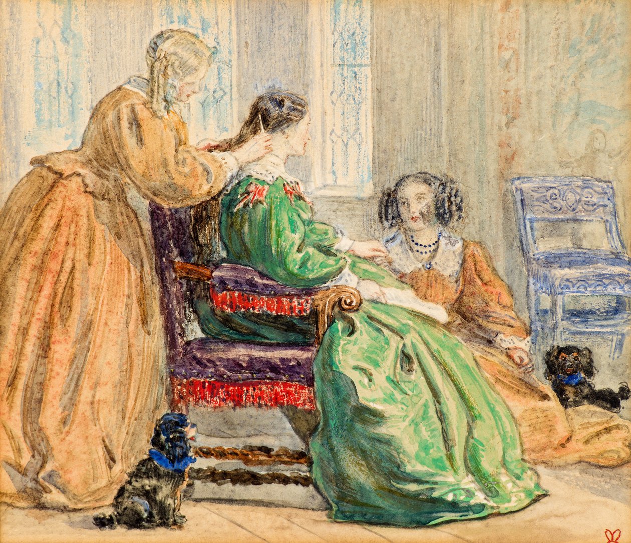 Toaletten av John Everett Millais