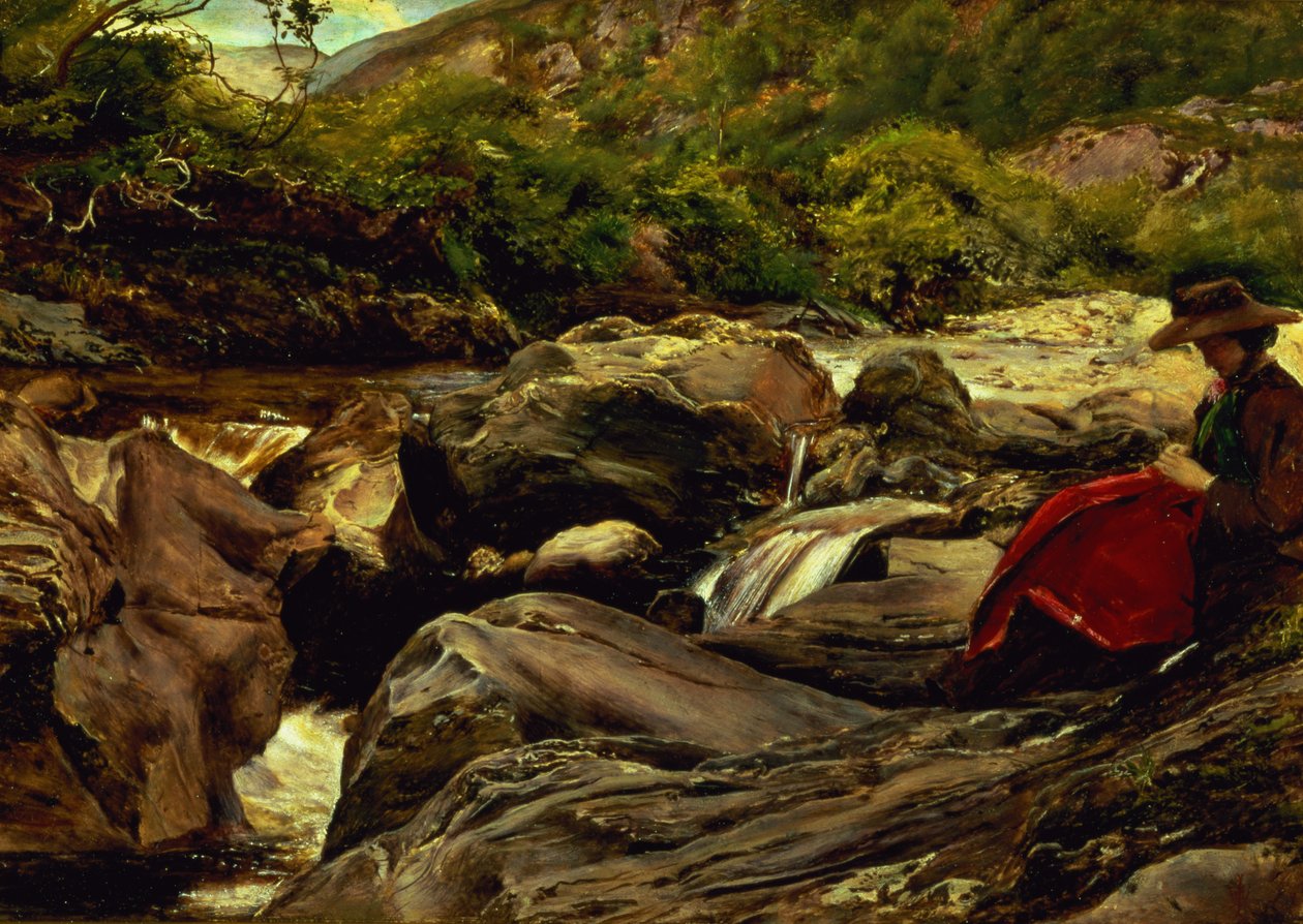 Vattenfallet av John Everett Millais