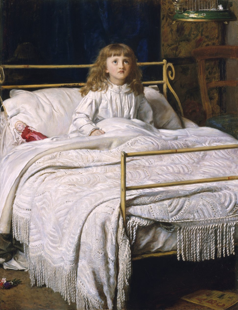 Vaken
Alternativ titel(n):  

Bara vaken av John Everett Millais