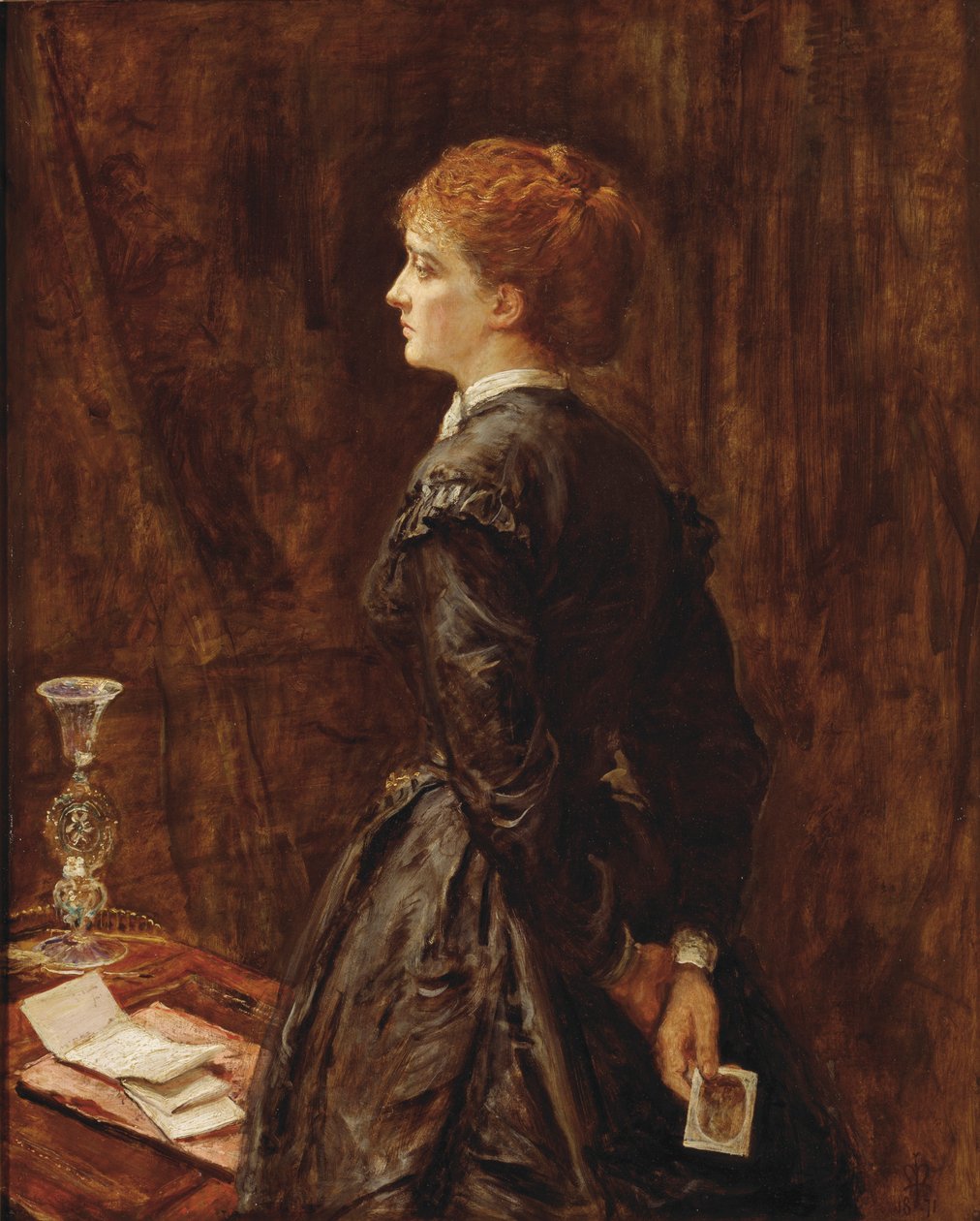 Ja eller nej? av John Everett Millais