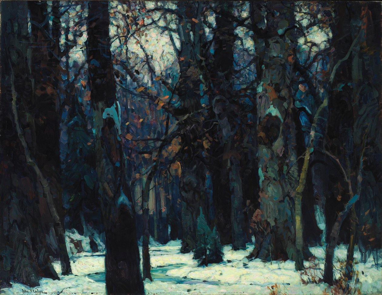 Broderande tystnad av John F. Carlson