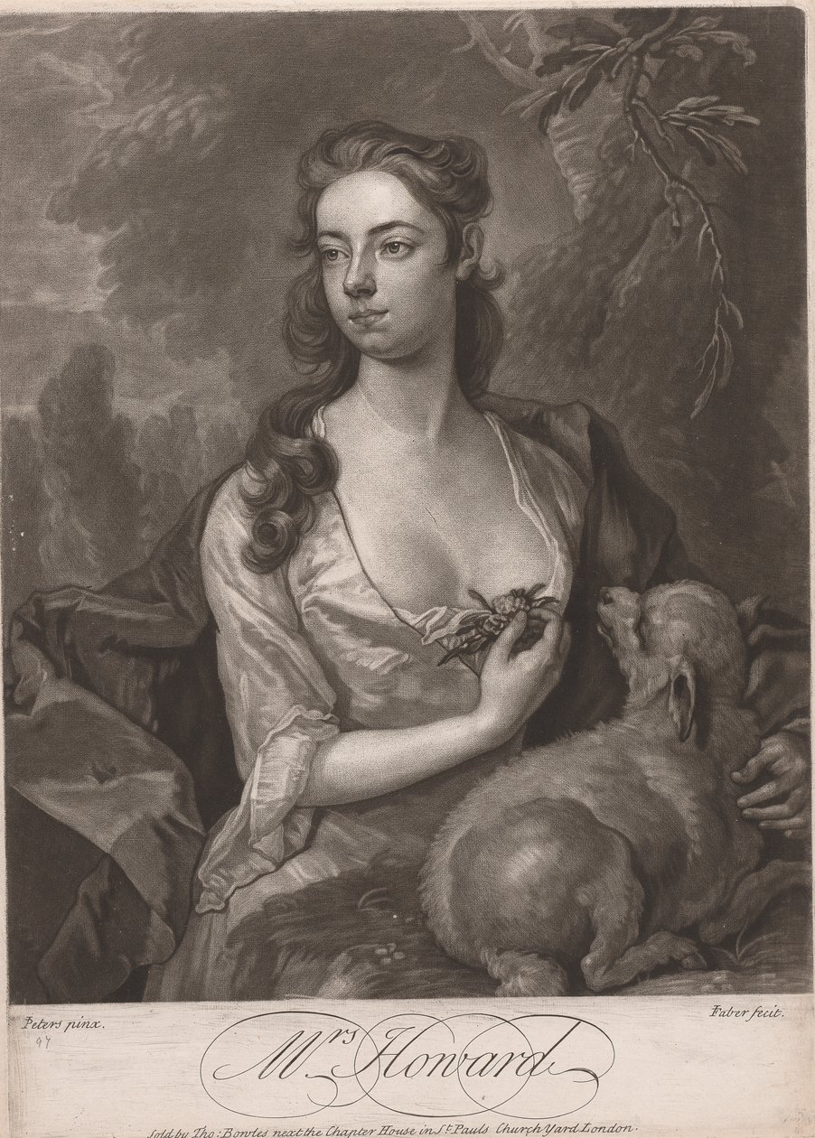 Mrs Howard av John Faber the younger