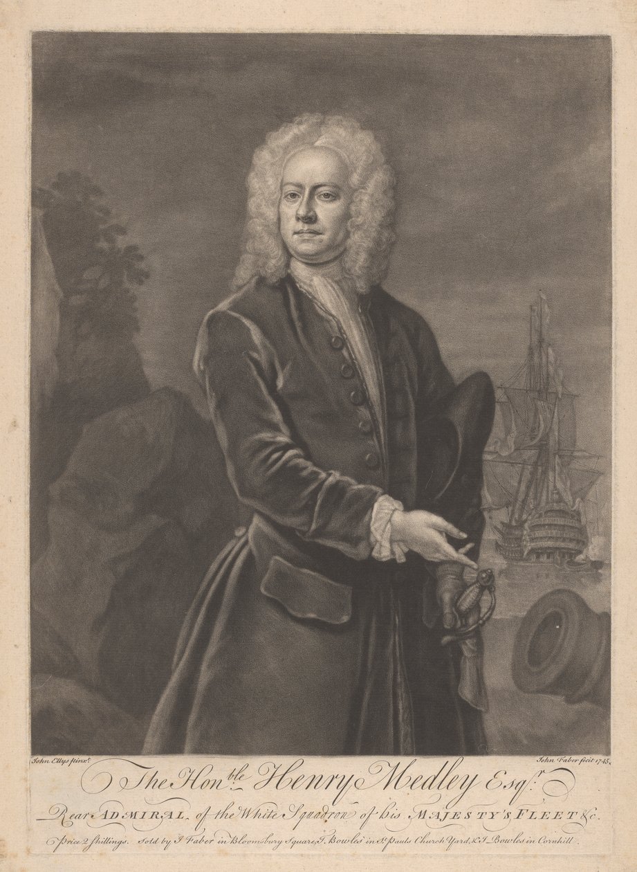 Den ärade Henry Medley Esq. av John Faber the younger