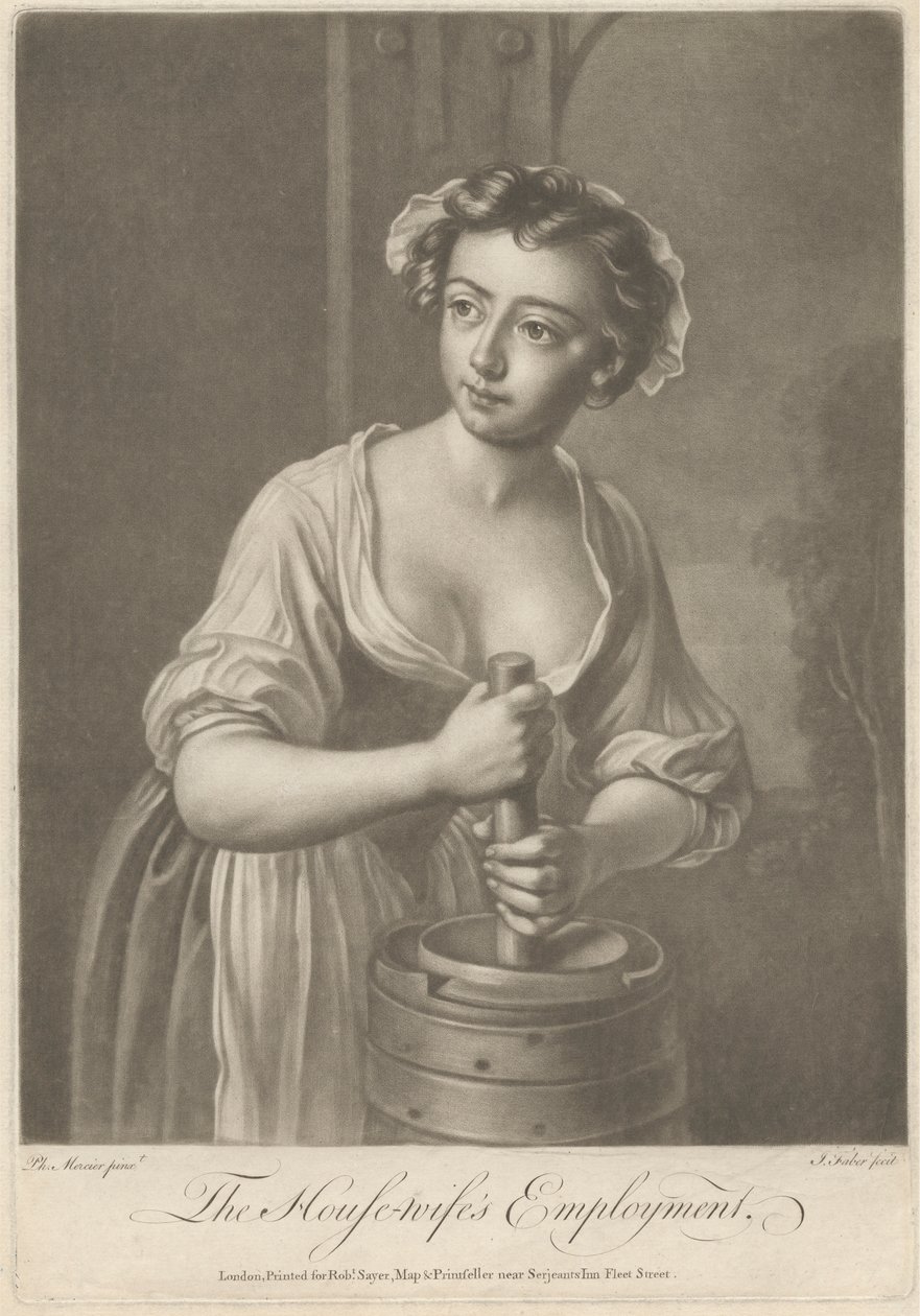 Husfruns anställning av John Faber the younger