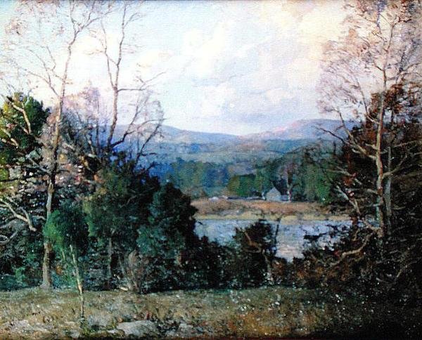 Woodstock, New York (olja på duk) av John Fabian Carlson