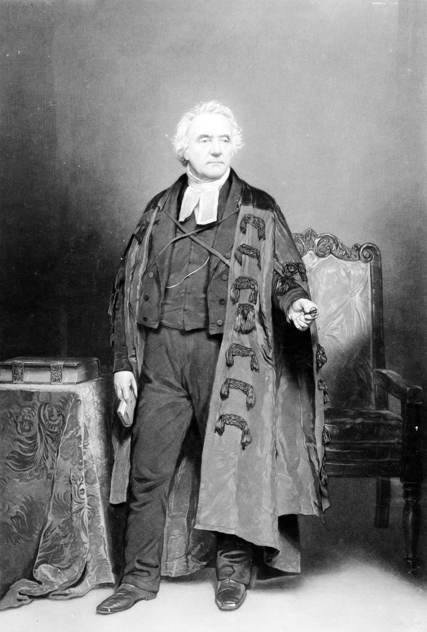 Thomas Chalmers, graverad av James Faed, 1849 (mezzotint) av John Faed