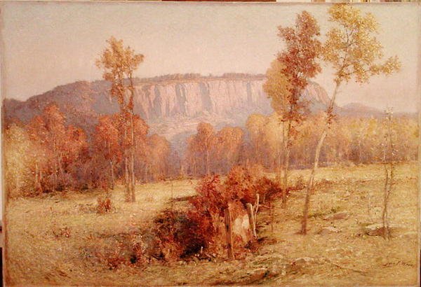 East Rock, New Haven, ca 1901 (olja på duk) av John Ferguson Weir