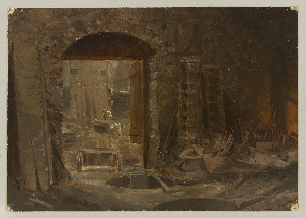 West Point Foundry, Cold Spring, New York av John Ferguson Weir
