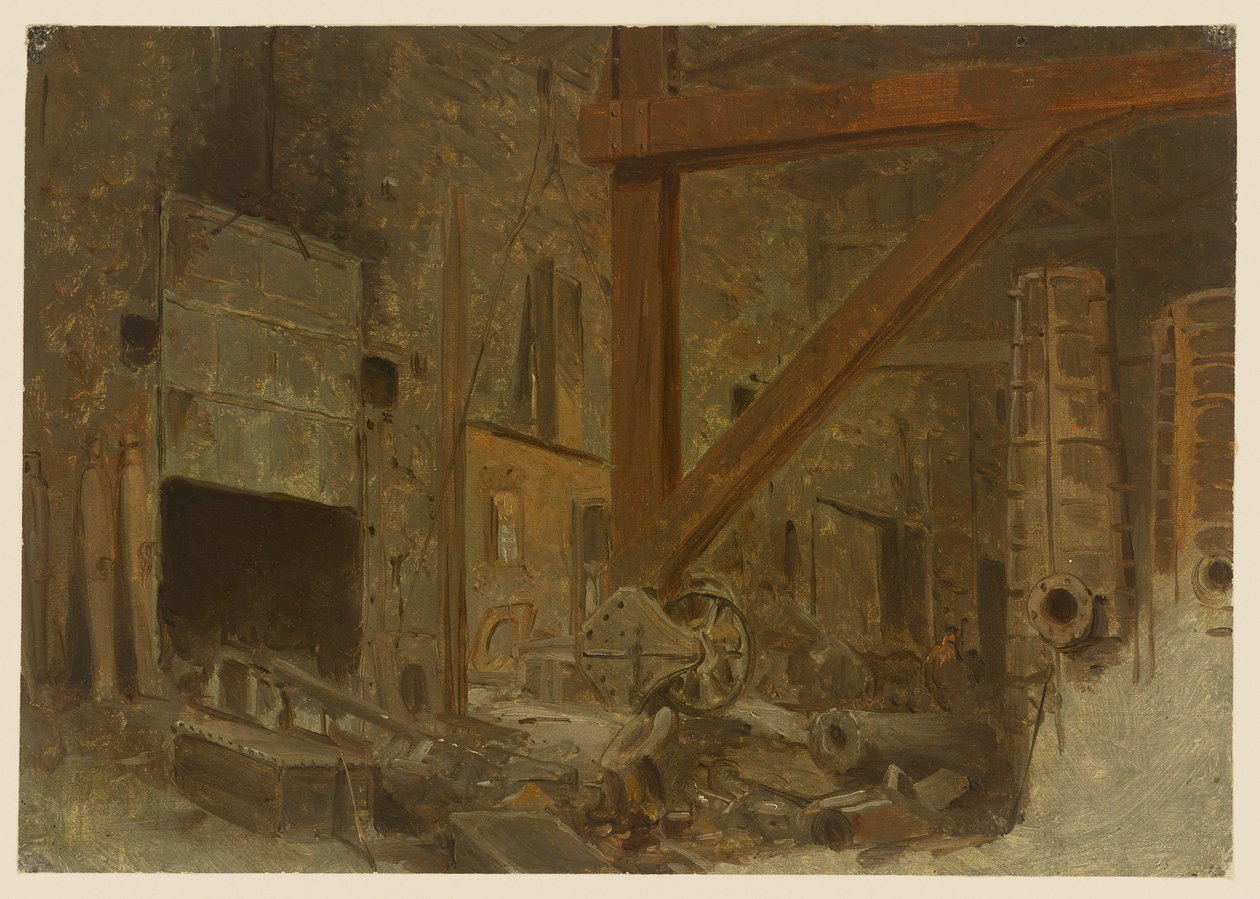 West Point Foundry, Cold Spring, New York av John Ferguson Weir